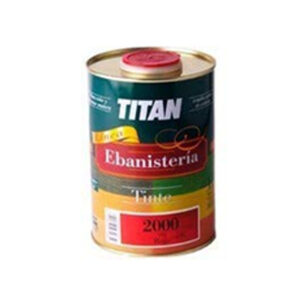 TINTE EBANISTERIA TITAN CLASICO 250 ML BASE AL AGUA